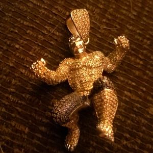 Incredible hulk cz charm